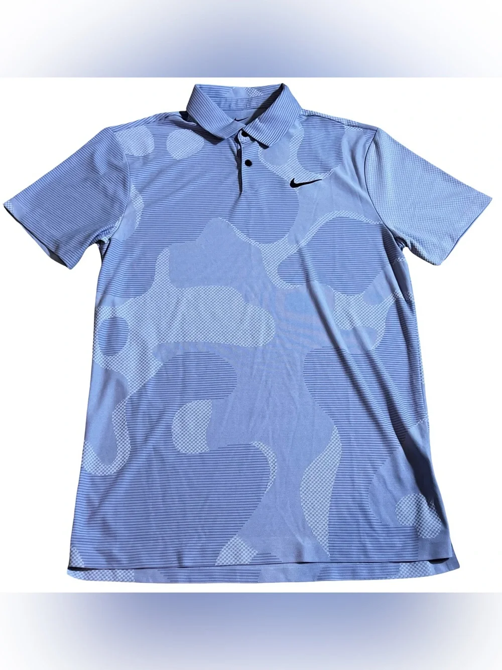Nike Dri-FIT ADV Golf Polo Shirt Lavender Camo Print Men’s Small Tall NWT